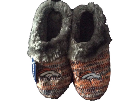 Denver Broncos Womens Peak Slide Slippers Cover