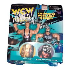 Macho Man Randy Savage + Kevin Nash MOC Action Figure WCW WWF WWE (1997) NWO
