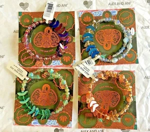 Alex and Ani DEITY Divine Direction Wrap ~ Honey, River, Orchid or Jungle - Picture 1 of 12
