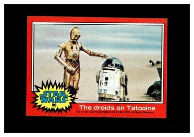 1977 Topps Star Wars #96 The droids on Tatooine - Image 1 of 2