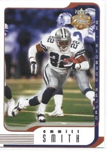 2002 Fleer Focus JE Football Emmitt Smith Cowboys - Picture 1 of 2