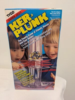 Tyco Games Ker Plunk! Colorful Marbles Vintage (1992) Complete 2-4 Player Game - Image 1 of 4