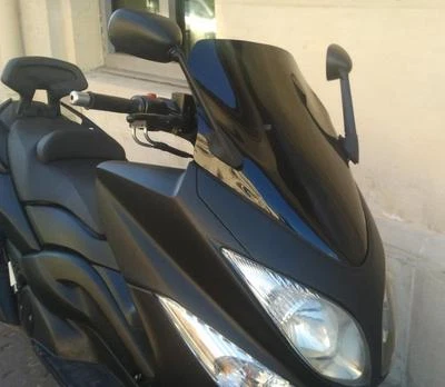 YAMAHA T MAX SPORT 2008 2009 2010 2011 BLACK TMAX WINDSCREEN BUBBLE - Image 1 of 2
