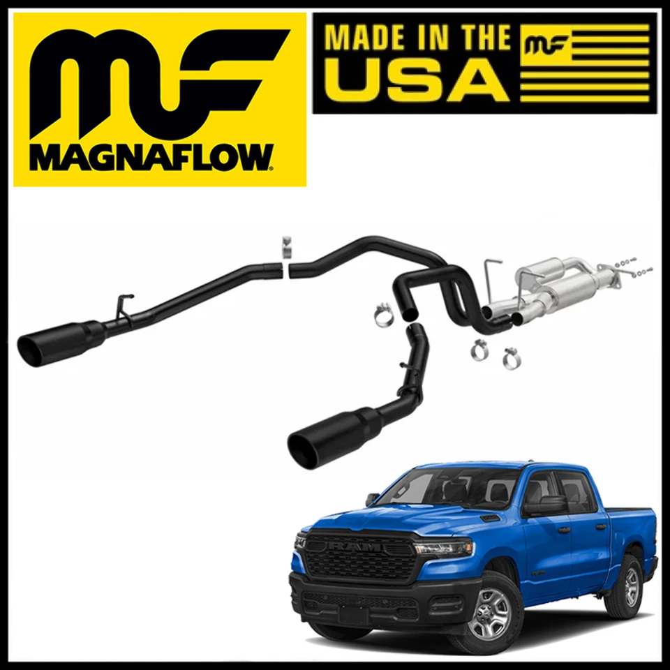 Magnaflow 19685 SPEQ 2.5 英寸猫背排气系统适用于 2025 道奇 Ram 1500 3.0L — 第 1/4 张图片