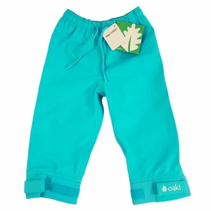 Oaki Kleinkind 2T Regen Gletscher blau wasserdicht Outdoor Abenteuer Spiel Trail Hose - Bild 1 von 17