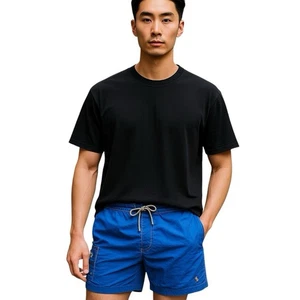 Bañador Polo Ralph Lauren azul oscuro amarillo tabla de surf piscina pantalones cortos talla XL - Imagen 1 de 7