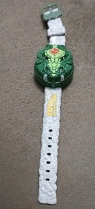 MIGHTY MAX Slays The Doom Dragon Wrist Watch 1994 Wesco Blue Bird Snake - Picture 1 of 6