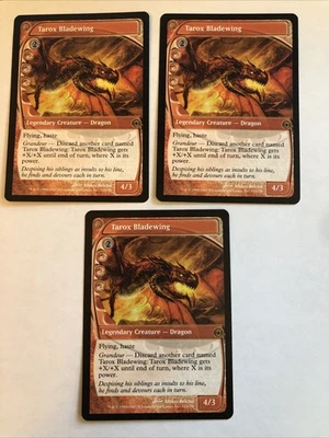 Tarox Bladewing X3 Future Sight Ex Condition See Pics Front Back - Image 1 of 4