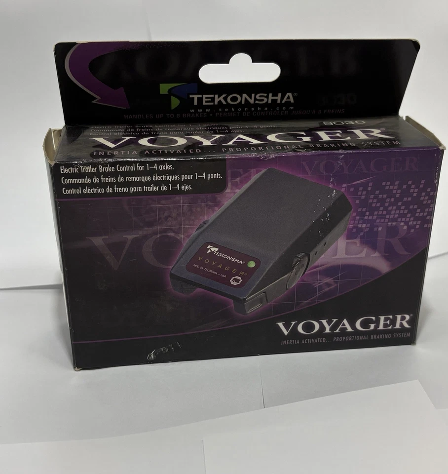 Tekonsha Voyager 电动制动控制器模块拖车牵引原始设备制造商 — 第 1/4 张图片