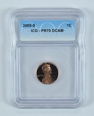 2005-S Lincoln Memorial Cent PR70 DCAM ICG *3206 - Image 1 of 4