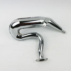 Steel Exhaust Pipe for HPI Rovan KM Baja 5B SS Buggy - Picture 1 of 4