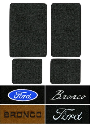 Alfombrillas Ford Bronco 1974-1977 - 4 piezas - Cutpile Foto 1 de 4