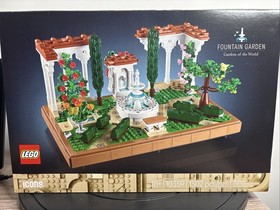 LEGO Icons Fountain Garden Building Set 10359