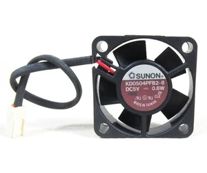 For SUNON KD0504PFB2-8 5V 0.6W 40x40x10mm 2pin Connectors Chassis Cooling Fan - Afbeelding 1 van 4