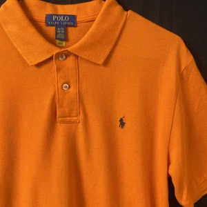 Polo Ralph Lauren Youth Boy’s Orange Collared Shirt  XL W/Authentication Tag  - Picture 1 of 10
