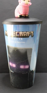 2025 MINECRAFT MOVIE CUP AMC LIMITED EDITION WITH SHEEP TOPPER, Rare Art - Picture 1 of 8