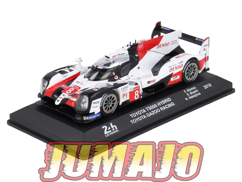 24H201 Voiture 1/43 IXO 24 Heures Mans TOYOTA TS050 Hybrid Gazoo 2019 F.Alonso - Photo 1/4