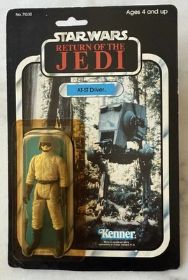 1983 Vintage STAR WARS ROTJ - AT-ST Driver - Sealed/MOC - 77 Back w/ Case - Image 1 of 4