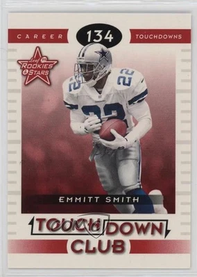1999 Leaf Rookies & Stars Touchdown Club /1000 Emmitt Smith #TC-8 HOF - Image 1 of 2