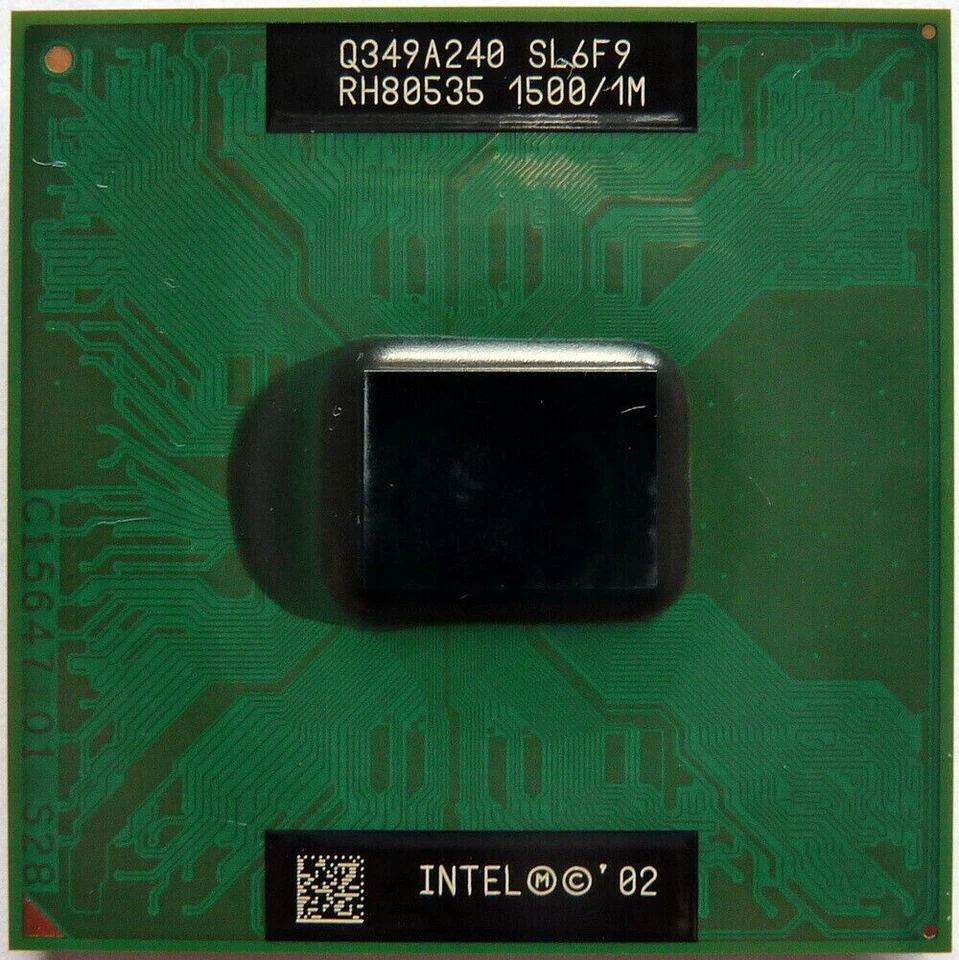 CPU INTEL PENTIUM M 705 PROCESSORE  SL6F9  SOCKET  mPGA478C  1.5 GHZ 1MB / 400 - Immagine 1 di 1