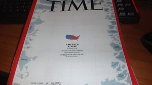 TIME Magazine Feb 5 2018 TRUMP and DAVOS America Alone Happy Hour w/ the 1% - Picture 1 of 1