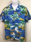 Vintage Pomare Hawain Button Up Shirt Mens Size Small
