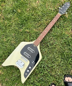 Vintage Kingston Flying Wedge aka Swinger Guitar Eko Rokes MIJ Japan Garage Rock - Picture 1 of 7