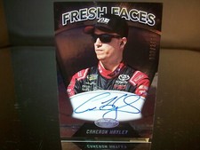 Cameron Hayley Panini Certified Fresh Faces Autographed 2018 Card #FFS-CH 