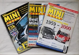 MINI WORLD Magazines - Jan, Feb and April 2000 - Pre-owned good with some wear - Imagen 1 de 1