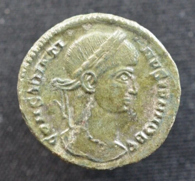 Constantinus II, as Caesar AD 317-337. Siscia. Follis Æ   --(a55) - Image 1 of 2