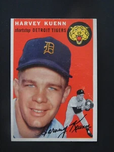 1954 Topps Baseball Card #25 Harvey Kuenn (EX-MT) - Picture 1 of 2