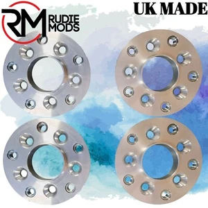 UK Made PCD Adapters 5x108 65.1 to 5x130 71.5 25mm Volvo to Porsche - Picture 1 of 1