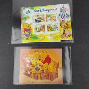 International Collectors Society Disney Stamps Winnie The Pooh 2 Designs Ltd Ed. - Picture 1 of 5