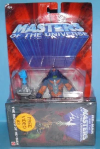 Mattel Masters of the Universe MOTU MAN-E-FACES w/Bonus VHS Sealed - Picture 1 of 5