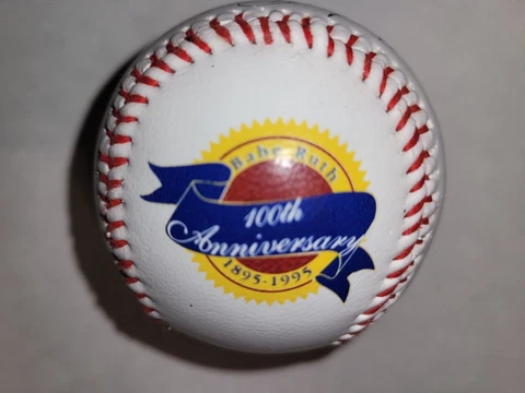 Babe Ruth Signed 1995 Commemorative Edition Baseball 100th Anniversary New Cover