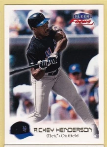 2000 Fleer Focus - #20 Rickey Henderson - Oakland Athletics NM+ - Bild 1 von 2