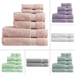 Christy Bath Towel Sets - Refresh 100% Combed Cotton 550 GSM Lightweight Durable - Picture 1 of 42