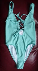 BNWT Mint green swimsuit one piece Motel size S - Picture 1 of 2