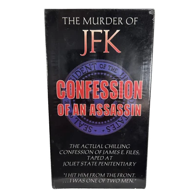 JFK Confession of an Assassin VHS 1996 Documentary Conspiracy Theory Mafia Crime - Image 1 of 4