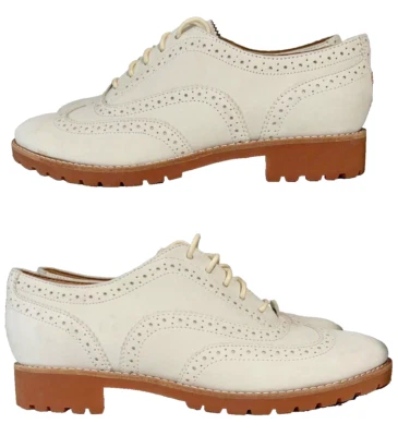 Sperry Top Sider Mujer EE. UU. 7 M Punta de Ala Ashbury Oxford Color Arena Usado en Excelente Condición Foto 1 de 4