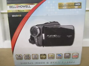 Bell & Howell DV3HD High Definition 3" Video Camcorder Still Camera Full HD HDMI - Picture 1 of 10