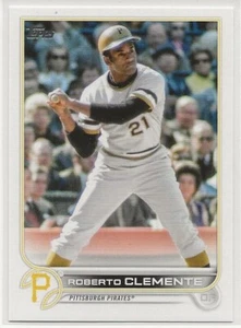 ROBERTO CLEMENTE 2022 TOPPS Actualización VARIACIÓN DE IMAGEN SP #US21 Pittsburgh Pirates - Imagen 1 de 2
