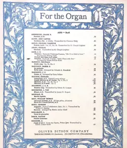 Sonatina From God's Time Is Best Sheet Music Advanced Organ Solo J. S. Bach - Picture 1 of 4