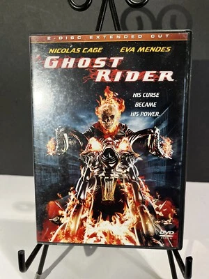 Ghost Rider, DVD, 2 Disc Extended Cut. Nicolas Cage. - Image 1 of 4
