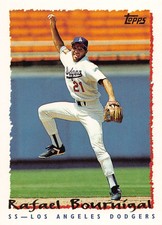 Rafael Bournigal 1995 Topps 628  Los Angeles Dodgers