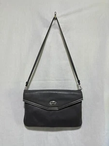 Vintage Gray Etienne Aigner Handmade Purse/Clutch Soft Leather EUC - Picture 1 of 12