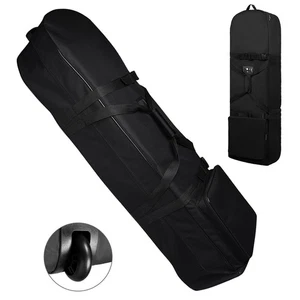 900D Golf Travel Bag with Wheels Adjustable Support Rod Golf Club Bag Durable - Picture 1 of 9