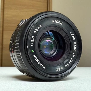 [AS IS] Ricoh Rikenon P 35mm F2.8 Wide Angle Lens For Pentax K Mount - Picture 1 of 16