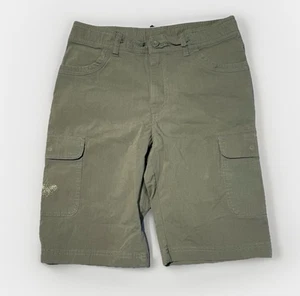 Boy Scouts of America (BSA) Youth Uniform Shorts size 16 Olive Green Cargo Style - Picture 1 of 9