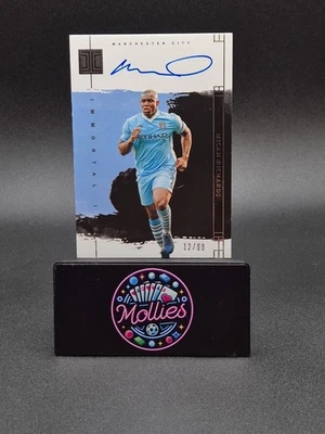 2023-24 Impeccable Micah Richards /99 On Card Auto Immortal Ink Manchester City - Image 1 of 2